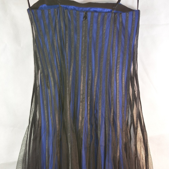 Ribbon on Netting Dress Le Chateau SZ SP - Picture 10 of 13